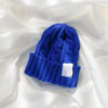 (Buy 1 Get 1) Women Fashion Solid Color Label Wool Knit Hat