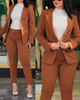 Women Casual Fashion Professional Suits