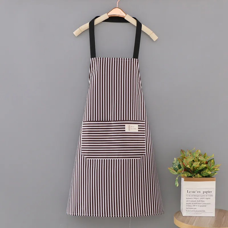 Fashion Home Adult Kitchen Sleeveless Waterproof Oil-Proof Apron