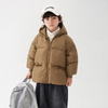 Kids Toddler Girls Boys Autumn Winter Fashion Casual Cute Solid Color Zipper Padded Coat