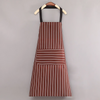 Men And Women Simple Home Sleeveless Waterproof Stripe Apron