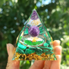 Pyramid Crystal Gravel Glue Drop Resin Home Handmade Ornaments