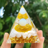 Pyramid Crystal Gravel Glue Drop Resin Home Handmade Ornaments