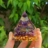 Pyramid Crystal Gravel Glue Drop Resin Home Handmade Ornaments