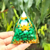 Pyramid Crystal Gravel Glue Drop Resin Home Handmade Ornaments