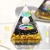 Pyramid Crystal Gravel Glue Drop Resin Home Handmade Ornaments