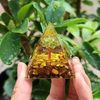 Pyramid Crystal Gravel Glue Drop Resin Home Handmade Ornaments