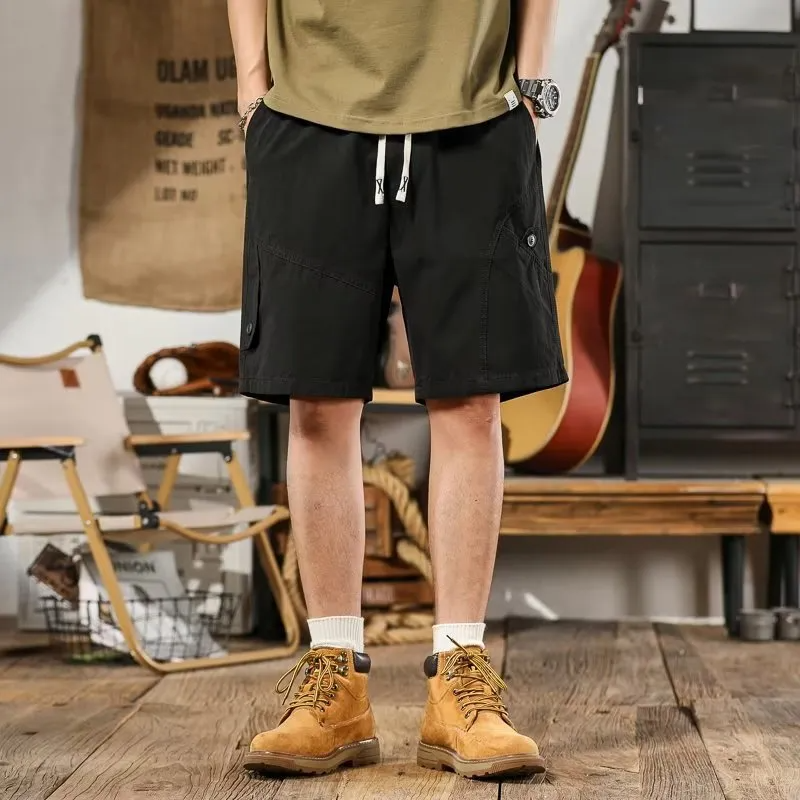 (Buy 1 Get 1) Summer Men Retro Loose Straight Cargo Pants