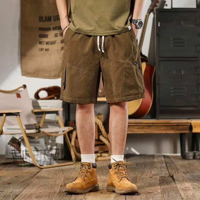 (Buy 1 Get 1) Summer Men Retro Loose Straight Cargo Pants