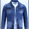 Men Casual Retro Multi Pocket Slim Denim Jacket