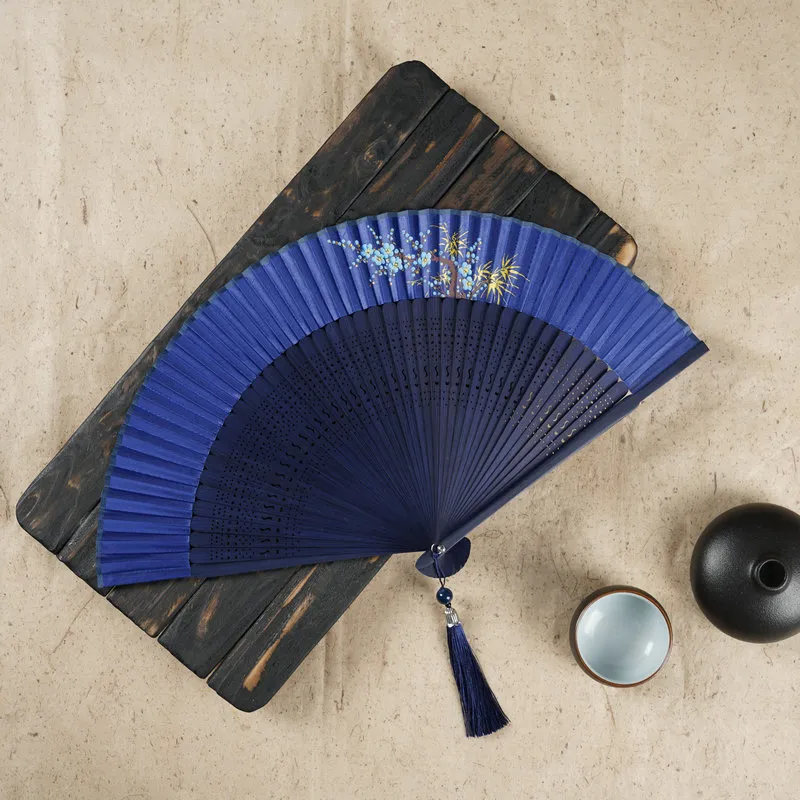 (Buy 1 Get 1) Chinese Style Dance Hanfu Folding Fan Props