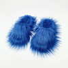 Slippers Imitation Fur Long Hair Edgy Girl Y2k Plush Slippers