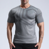 Men Casual Quick-Drying Short-Sleeved Tight Sports T-Shirt