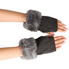 (Buy 1 Get 2) Women Fashion Plush Thickened Warm Knitted Half-Finger Gloves