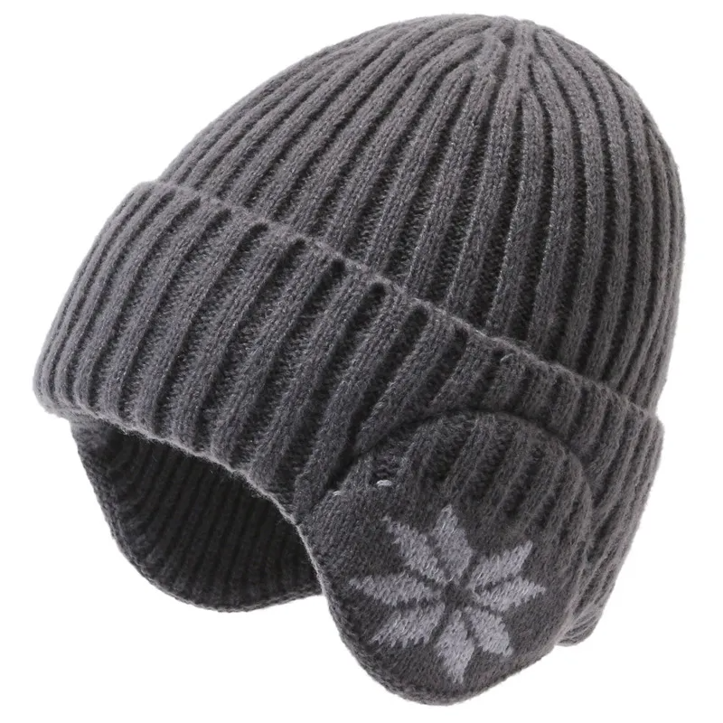 (Buy 1 Get 2) Men Winter Warm Knitted Hatfleece-Lined Ear Protection Cover Beanie