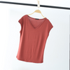 2 Pieces  Women'S Solid Color Fashion Slim V-Neck Casual Sleeveless Blouses