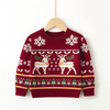 Kids Toddler Girls Boy Fashion Fall Winter Christmas Moose Sweater