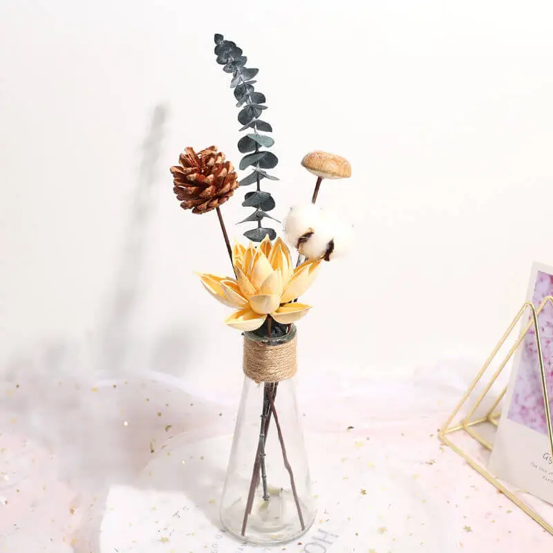 Home Decoration Dried Flower Bouquet