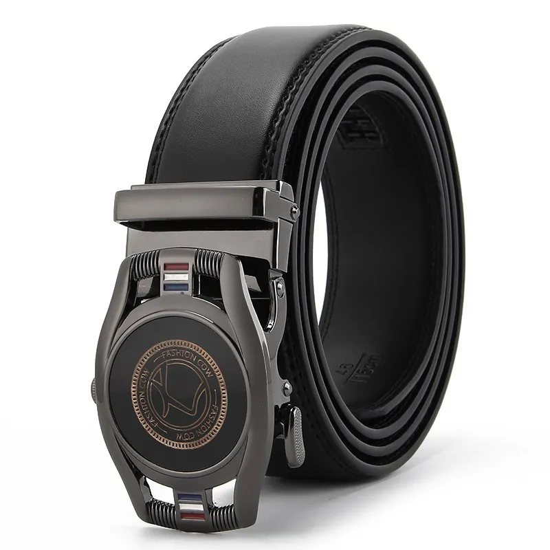 Men Business Casual Automatic Buckle Belt