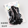 ( Buy 1 Get 2 ) Kids Girls Fashion Cute Sweet Party Bow Hair Band Solid Color Wig Defense