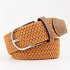 Unisex Stretch Elastic Braided Canvas Belt