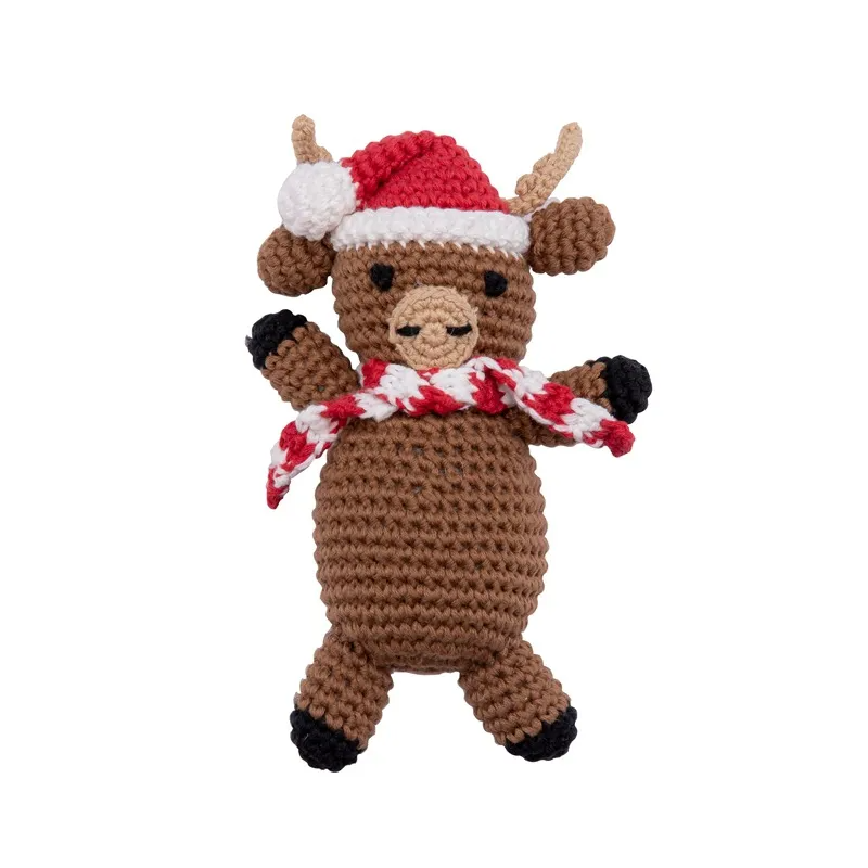 Children Christmas Knitting Cartoon Plush Toy