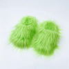 Slippers Imitation Fur Long Hair Edgy Girl Y2k Plush Slippers