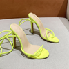 Women Sexy Fashion Plus Size Strap Round-Toe Stiletto Heel Sandals