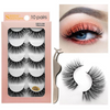 10 Pairs/Set 3D Imitation Mink Hair False Eyelashes