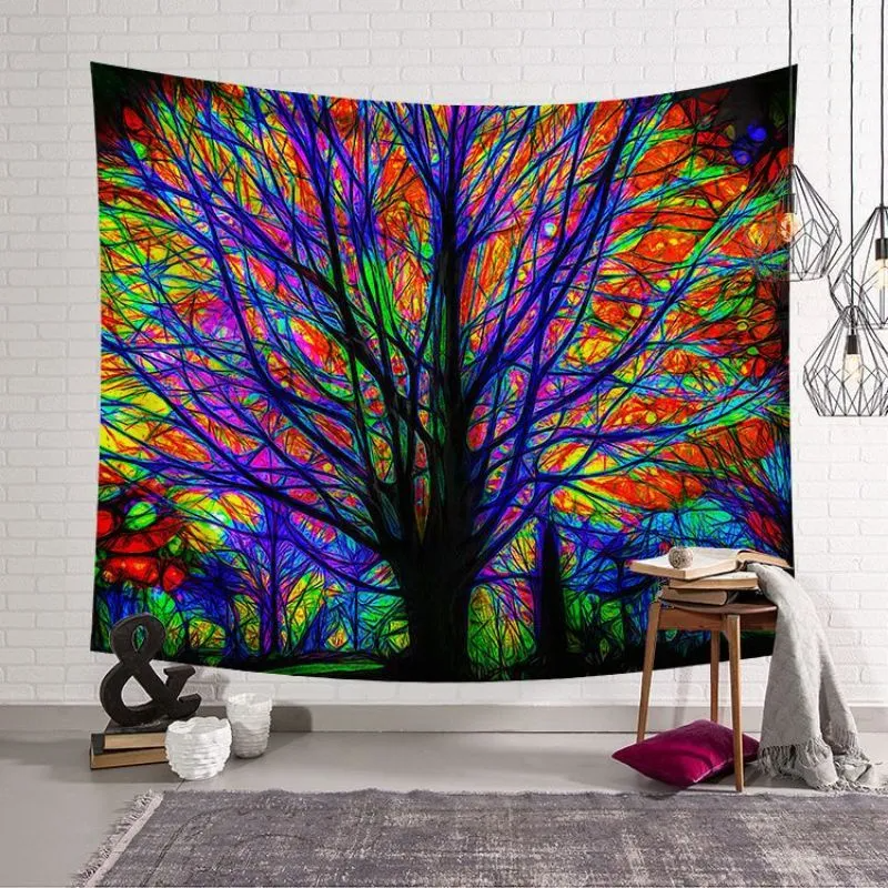 (Buy 1 Get 1) Yoga Sports Printed Design Tapestry