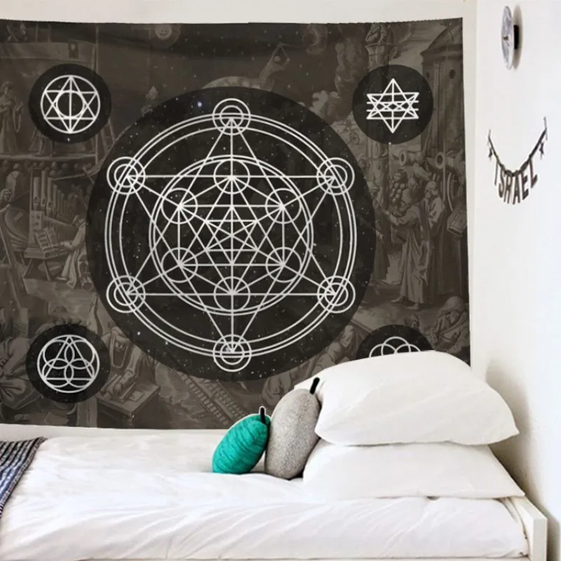 (Buy 1 Get 1) Simple Fashion Printed Design Home Decor Art Tapestry