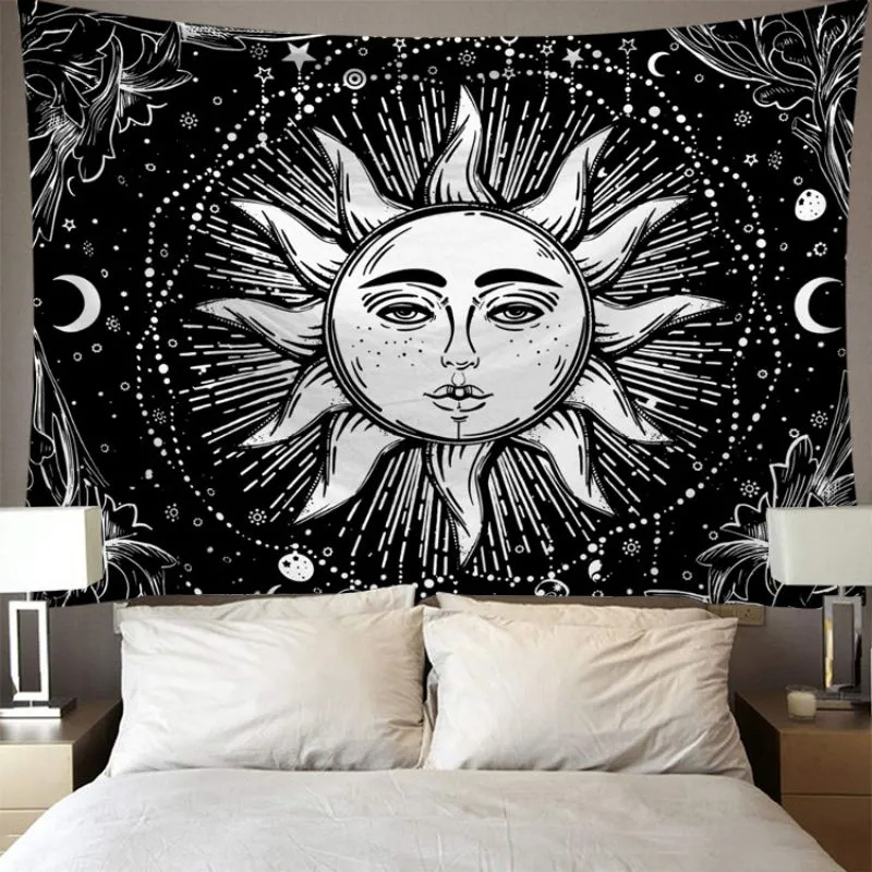 (Buy 1 Get 1) Unique Sun Flower Printed Tapestry