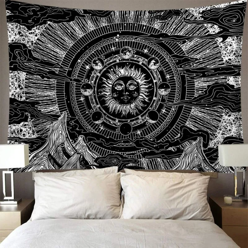 (Buy 1 Get 1) Unique Sun Flower Printed Tapestry