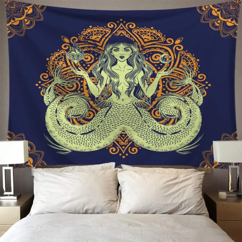 (Buy 1 Get 1) Unique Sun Flower Printed Tapestry