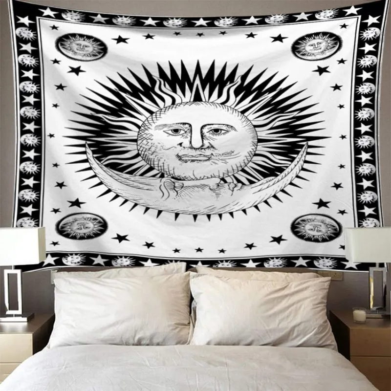 (Buy 1 Get 1) Unique Sun Flower Printed Tapestry