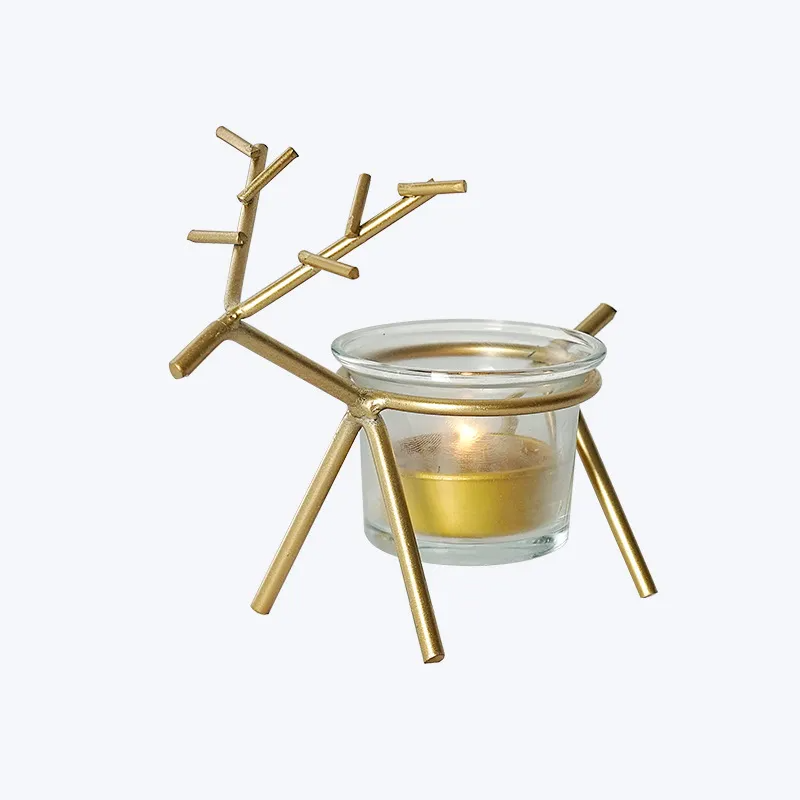 Nordic Style Creative Deer Shape Table Candle Holder