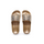 Women Leisure Rhinestone Decor Striped Flats Slippers Shoes