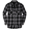 (Buy 1 Get 1) Men Autumn Winter Fashion Casual Versatile Flannel Plaid Long Sleeve Lapel Shirt