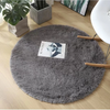 Household Solid Color Round Thickened Carpet