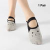 Kids Fashion Ballet Yoga Non-Slip Lace-Up Socks