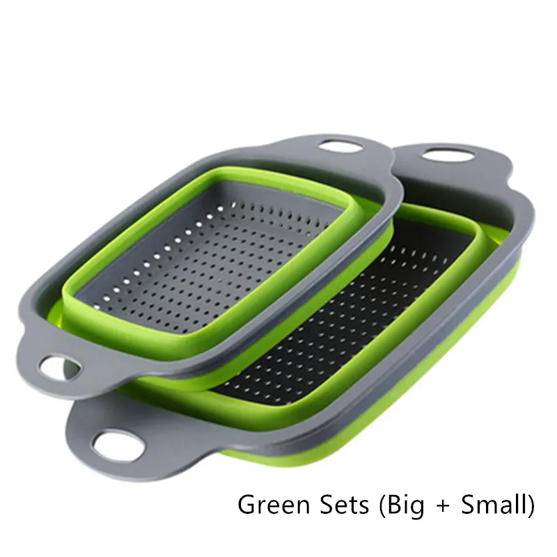 (Buy 1 Get 1) 2pcs/Set Square Collapsible Foldable Drain Basket