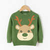 Kids Toddler Girls Boy Fashion Cartoon Christmas Elk Sweater