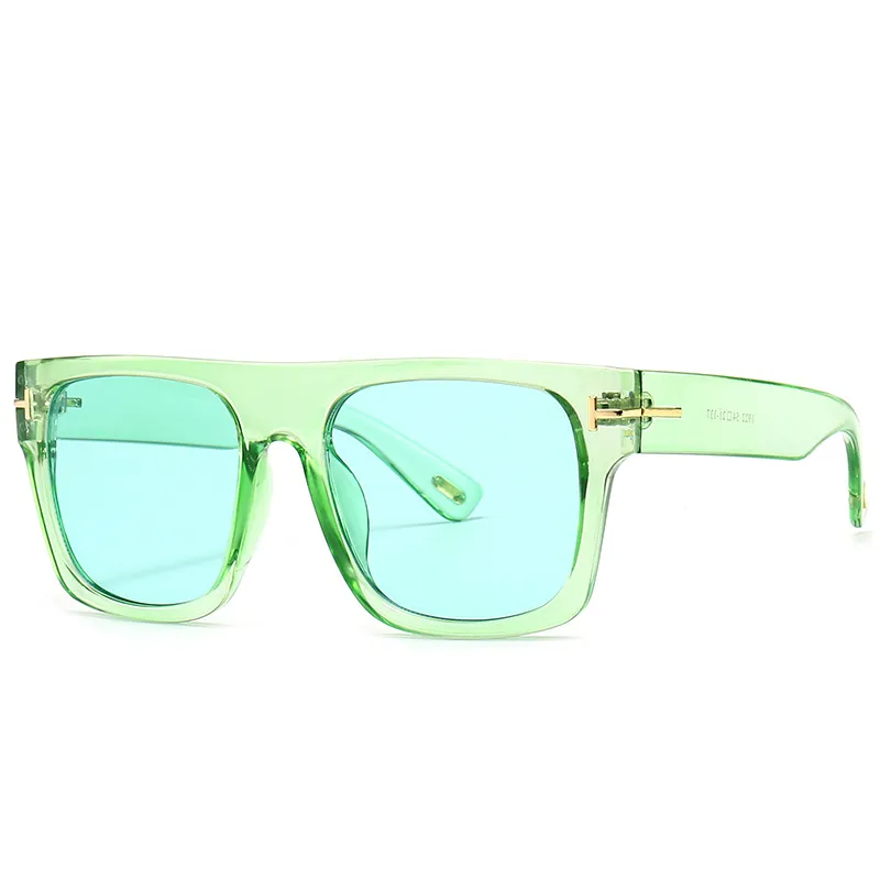(Buy 1 Get 1) Men Fashion Square Pc Frame Sunglasses
