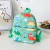 Children Kids Baby Fashion Girls Boys Cartoon Dinosaur Print Backpack School Bag