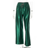 Women'S Fashion Casual High Waist Drape Elastic Sports Wide Leg Pants