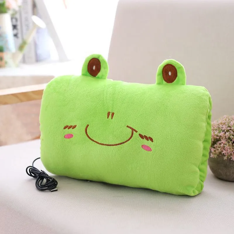 Usb Electric Heating Hand Warmer Cartoon Hand Warmer Pad Girl Warm Baby Warm Hand Plush Pillow Warm Hand Pillow