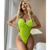 Women'S Sexy Mesh Lace See-Through One Piece Lingerie