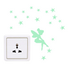 (Buy 1 Get 1)  Switch Decal Luminous Fluorescent The Fairy And Star Creative Bathroom Living Room Wall Stickers