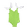 Children Kids Baby Fashion Girls Solid Color One Piece Swimsuit