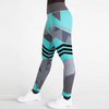 Geometric Print Running Sports Fitness Leggings Pants